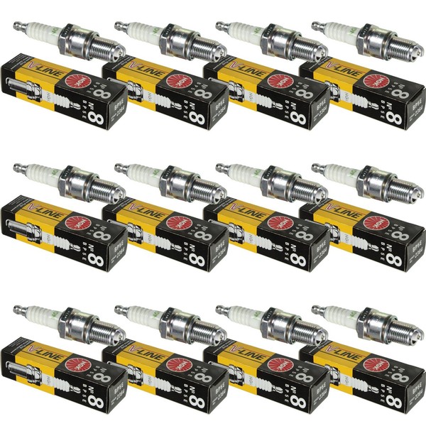 12X Original NGK ZüNdkerze 2364 V-Line 8 Typ BP5E ZüNd Kerze-image
