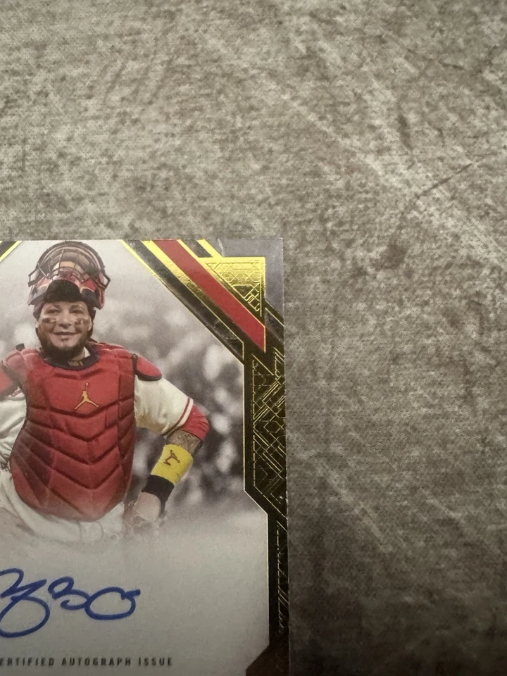 2025 Tiers Top One Yadier Molina On Card Auto 13/25 - Image 4 of 4