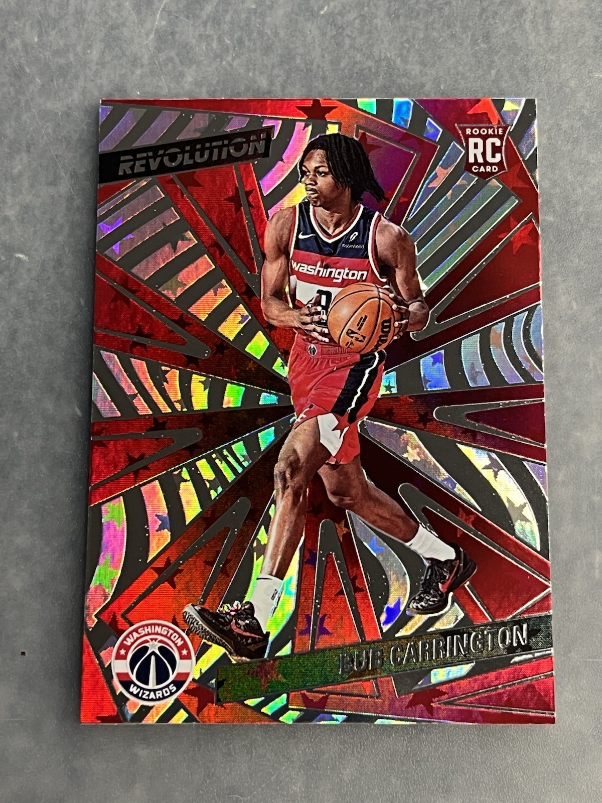 2024-25 Panini NBA Revolution Astro #121 Bub Carrington Rookie