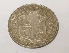 1914 Silver Half Crown - King George V