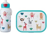 Mepal Campus Pausenset Animal Friends Trinkflasche Brotdose Bento SpüLmaschinenf