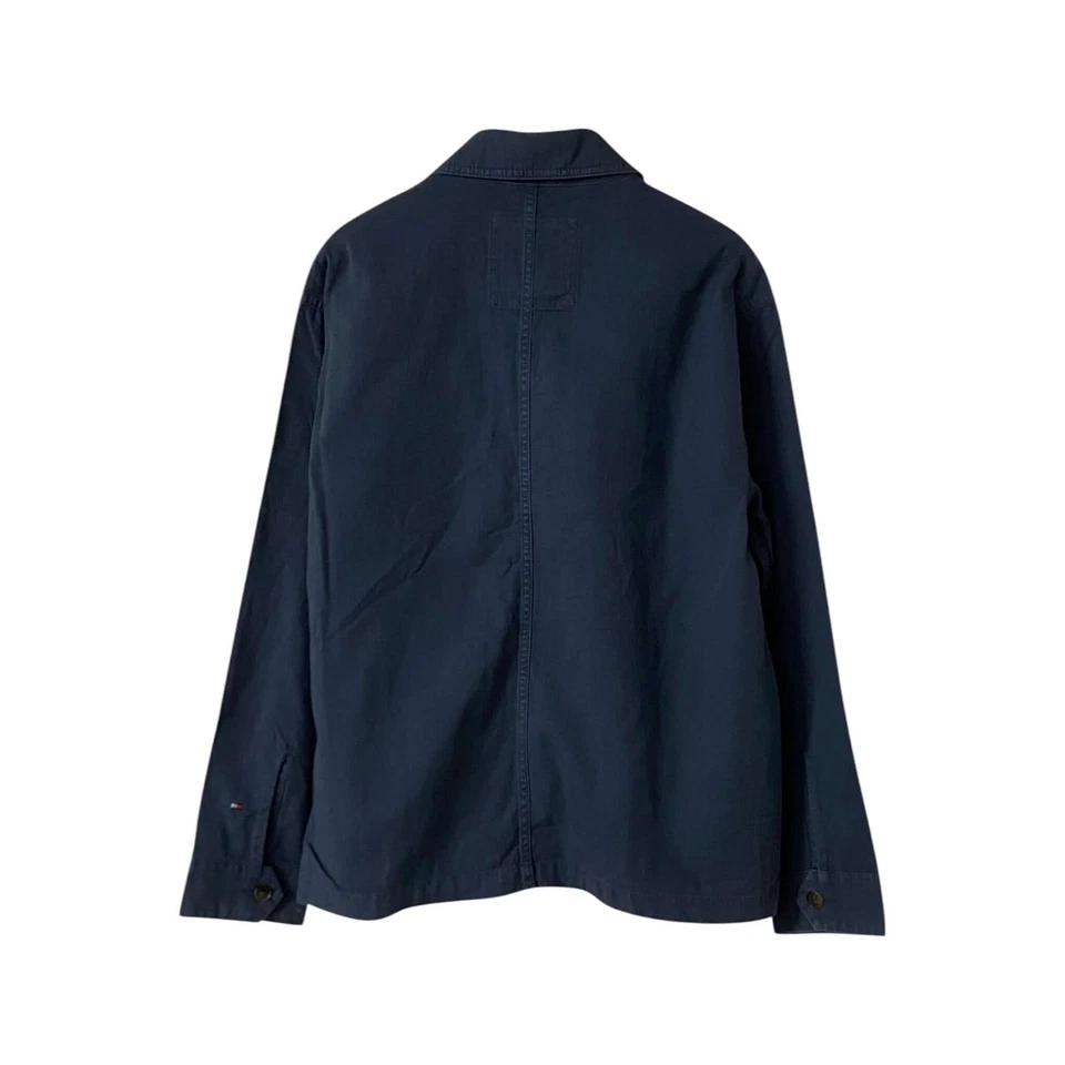Veste Worker Tommy Hilfiger Homme en Coton – Surchemise Workwear Casual Bleu / K - Photo 3/4
