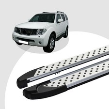 Auto Trittbretter passend für Nissan Pathfinderab01/2005-12/2012 SOMA Silber