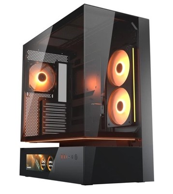 Cougar CFV235ES Tempered Glass ATX Mid-Tower Computer Case - Black