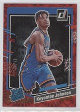2023 Panini Donruss Rated Rookie Red Fireworks 47/88 Keyontae Johnson #237 0m89