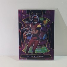 2025 Panini Select - Concourse Jayden Daniels #88 Purple Shock Prizm /699