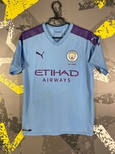 Manchester City Jersey Home football shirt 2019 2020 Puma Young 2XL 15-16Y ig93