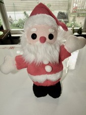 R Dakin 1980 Plush Santa Claus