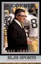 2000 Fleer Greats of the Game #93 Vince Lombardi Green Bay Packers (1C9)