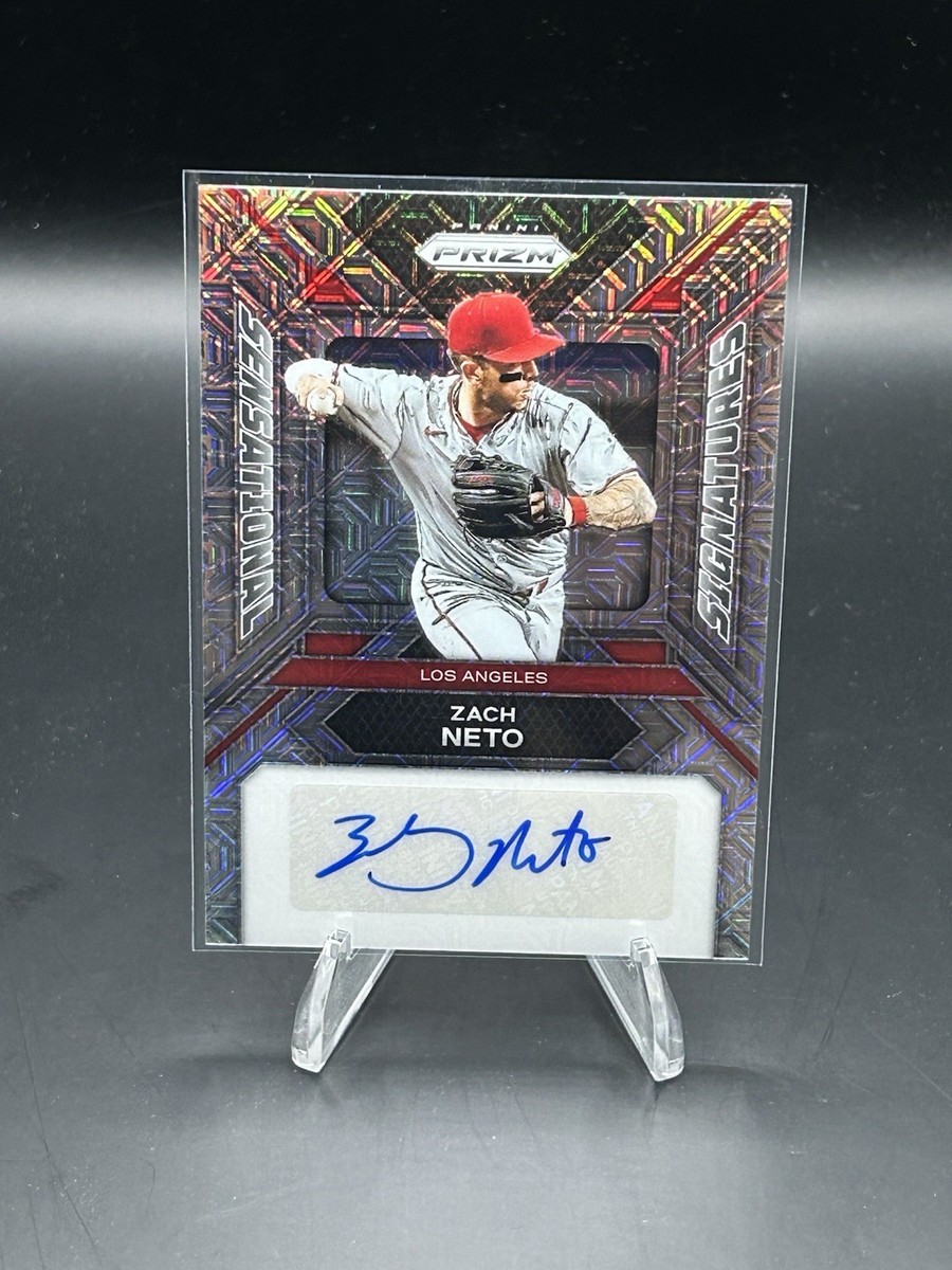 2024 Panini Prizm - Zach Neto - Sensational Signatures - Mojo Auto