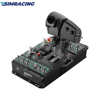 WINWING Orion2 Metal Throttle Base + NavyAce Grip Flight Simulator Throttle Kit