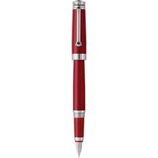 Montegrappa Fountain Pen Parola Amarone Red Resin Barrel with Fine Nib ISWOT2ID