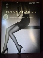 Donna Karan Tights, DKNY, Small/Petite, Black, 40 Denier, DKF001, High Waist!