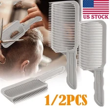 1/2x Blending Comb Barber for Fading Tapering Thicker Hair Flat Top Cutting Tool