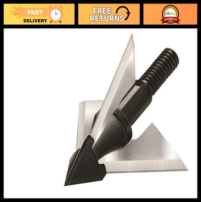 Large Replacement Blades for QAD Exodus Broadheads - Silver/Grey, 59-63cm
