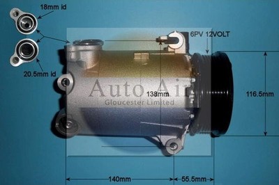 Air Conditioning Compressor Fits Ford Galaxy Land Rover Volvo AUTO AIR 14-1048P