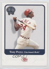 2001 Fleer Greats of the Game Tony Perez #120 HOF d3o