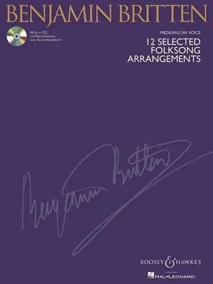 12 Selected Folksong Arrangements Book/Online Audio | Richard Walters | Englisch