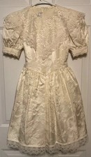 VINTAGE GUNNE SAX BY JESSICA MCCLINTOCK 80s VICTORIAN LACE EASTER DRESS GIRLS 10