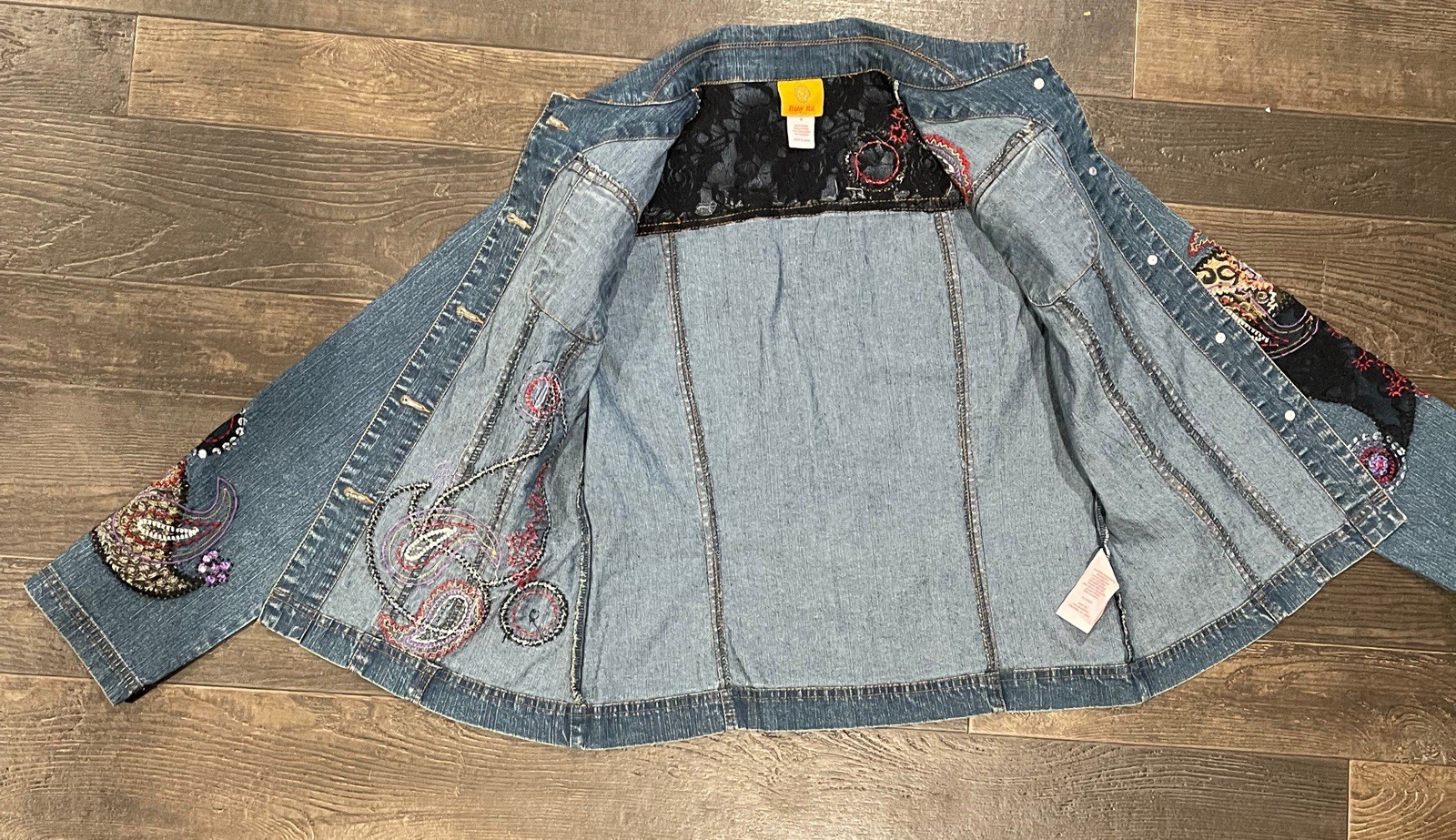 Ruby Rd Denim Jacket Size 6 - image 2