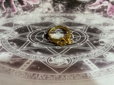 'Most' Ring Power Queen Succubus Very Blessed Silver Collectible
