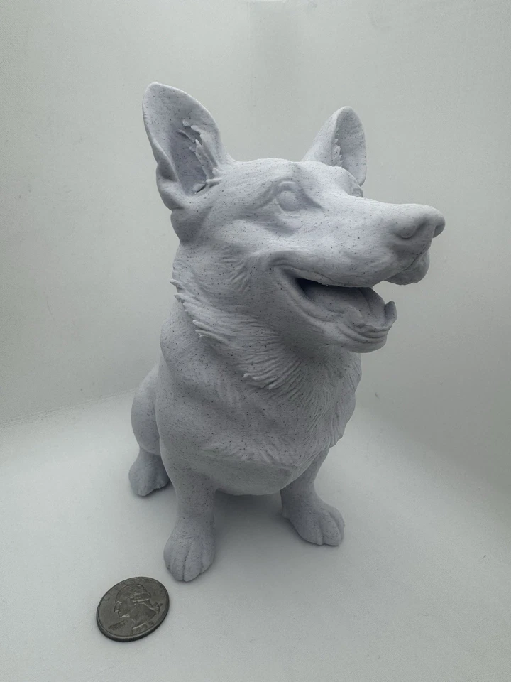 Статуэтка собаки корги милый домашний декор 6,5 дюйма пемброк валлийский корги фигурка акцент искусство - Изображение 2 из 4