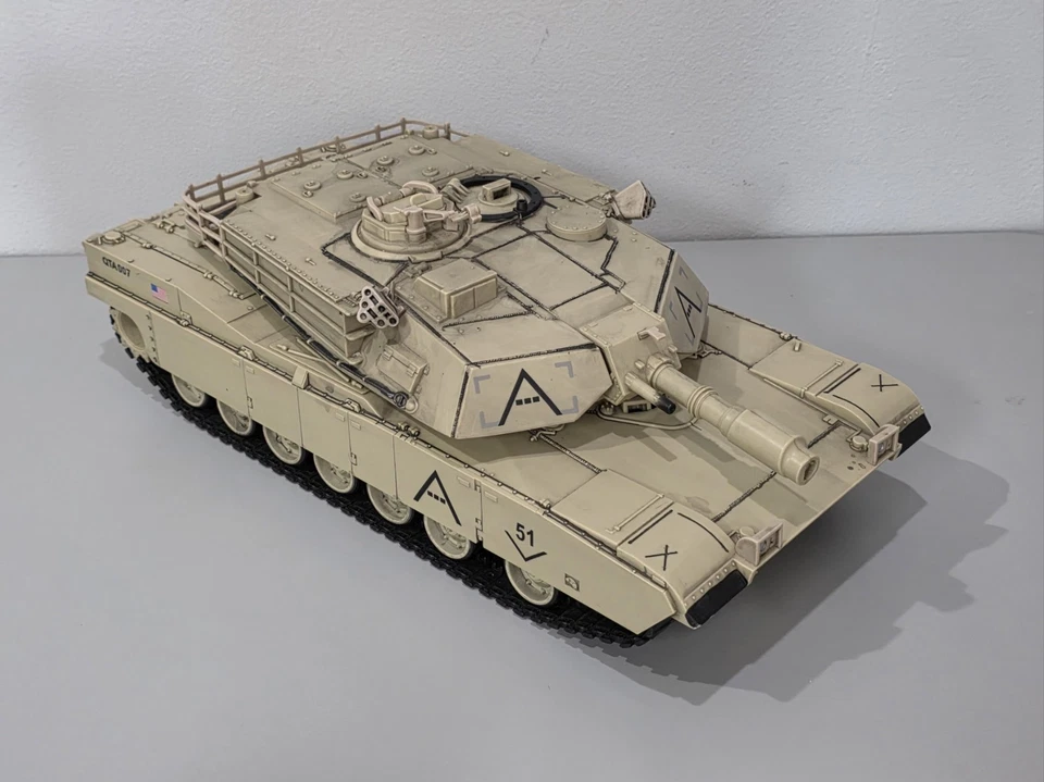 Forces of Valor Bravo Team 1:18 Scale M1A1 Abrams Tank Unimax 2011 NO BARREL END - Image 4 of 4