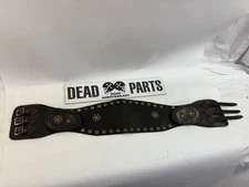 vintage Harley Indian Buco leather kidney belt AMA w/ pouches