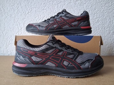 Asics Memuro Men Running Sneaker Sportschuhe EU 43.5 US 9.5 Grey Black