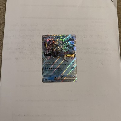 Black Kyurem ex 048/191 Surging Sparks Stamped Black Kyurem ex Box Promo NM
