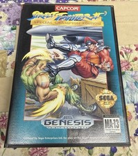 Street Fighter II': Special Champion Edition (Sega Genesis, 1993) CIB TESTED 🔥
