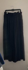 Dokotoo Womens Fashion High Waist Drawstring Wide Leg Beach Pants Casual, XL