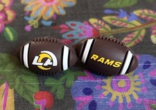 2 Piece LOS ANGELES Football Team Silicone Focal Beads DIY Jewelry Pens 