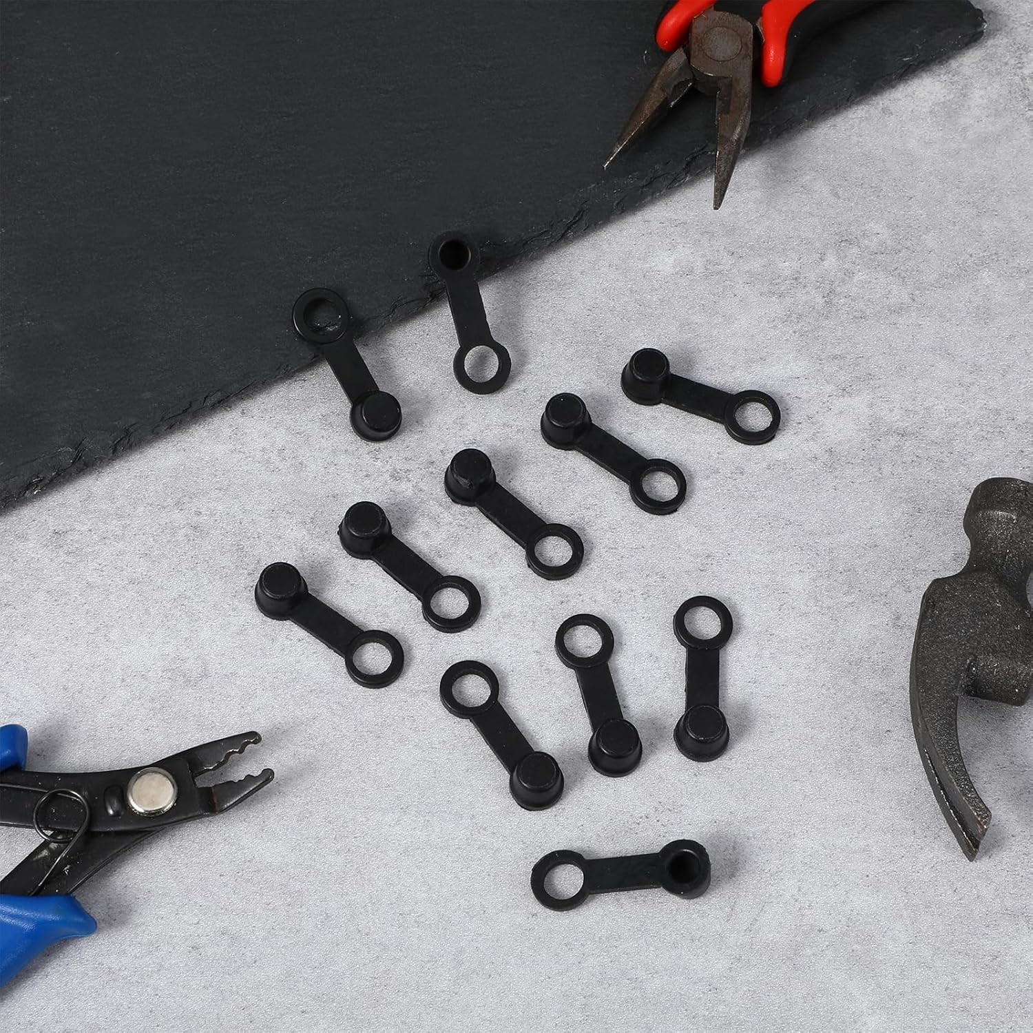 48 Pcs Brake Bleeder Cap, Rubber Grease Fitting Caps Black Brake Dust Cover