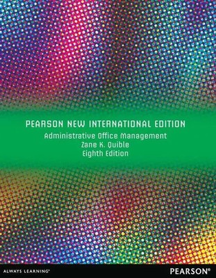 Administrative Office Management Zane Quible (u. a.) Taschenbuch 568 S. Englisch