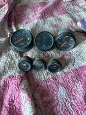 1973-76 Porsche 914 Original Vdo Gauge Set Tach Speedo Console Gauges 1973-76 Porsche 914 Original Vdo Gauge Set Tach Speedo Console Gauges