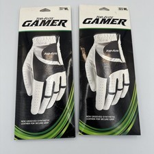 Lot Of 2 TOP FLITE GAMER MENS GOLF GLOVE M/L ...