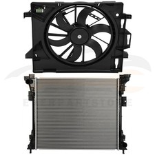 Radiator & Cooling Fan Kit For 2008-2019 Dodge Grand Caravan 3.6L 3604CC V6