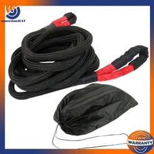 7/8"x30ft Kinetic Recovery Rope 28660LB For SUV Truck Jeep 4x4 Off-Road Vehicle