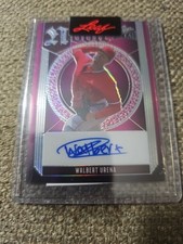 2023 leaf metal noble pink prismatic walbert urena 1/1 pre-production proof
