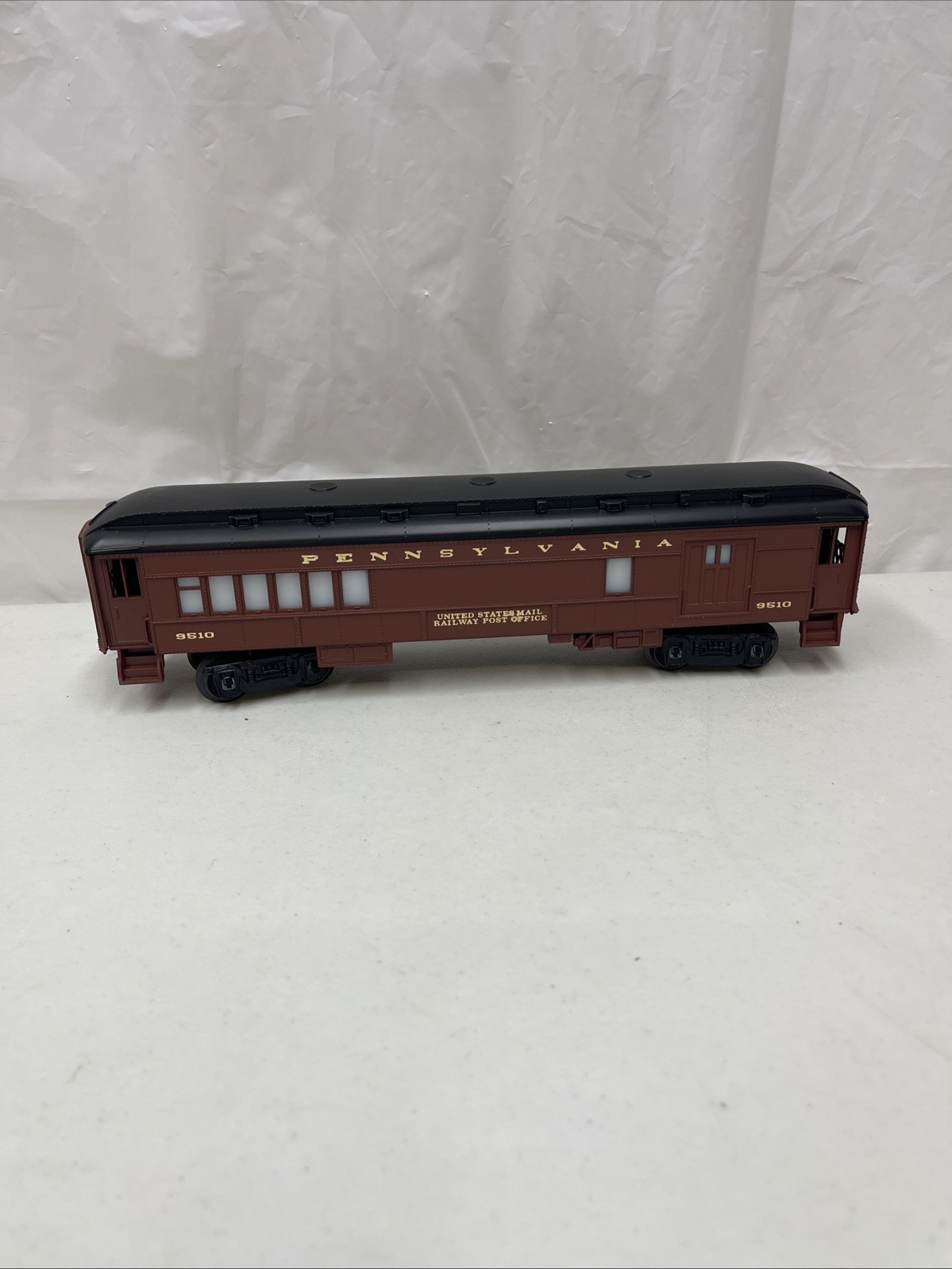 Lionel 6-9510 9512 9514 Pennsylvania Combo Baggage Passenger Car 027 Gauge Lot