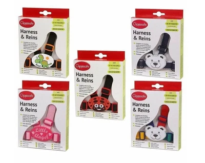 Clippasafe Kinder Laufgurt Sicherheitszügel & Ankergurte Baby Kleinkinder 0-4 Jahre
