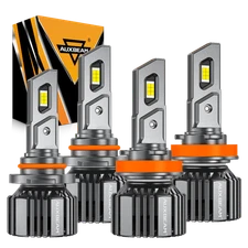AUXBEAM 9005 H11 Canbus LED Headlight Bulbs Conversion Kit High Low Beam 6500K