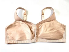 NWOT Glamorise Women's 48D MagicLift Active Support Bra Wirefree 1005 Cafe