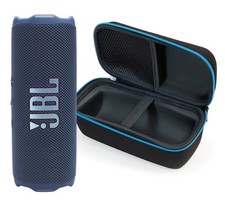 JBL FLIP 7 Bluetooth Speaker  divvi Premium Hard Case Kit - Blue