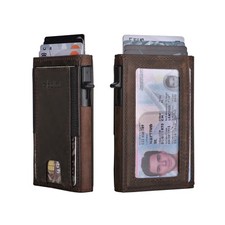 Minimalist Pop Up Wallet for Men RFID Blocking Credit Card Holder Wallet ...