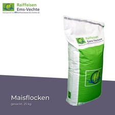 Maisflocken, 25 kg Sack, Einzelfuttermittel, Hühnerfutter