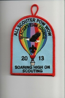 2013 Glacier's Edge Council All Scouter Pow Wow patch