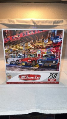 MasterPieces - Wheels - Triple Threat 750 Piece Jigsaw Puzzle