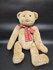 FAO Schwarz 2000 Plush Teddy Bear 24" Jointed Arms Legs Collectible Stuffed Toy